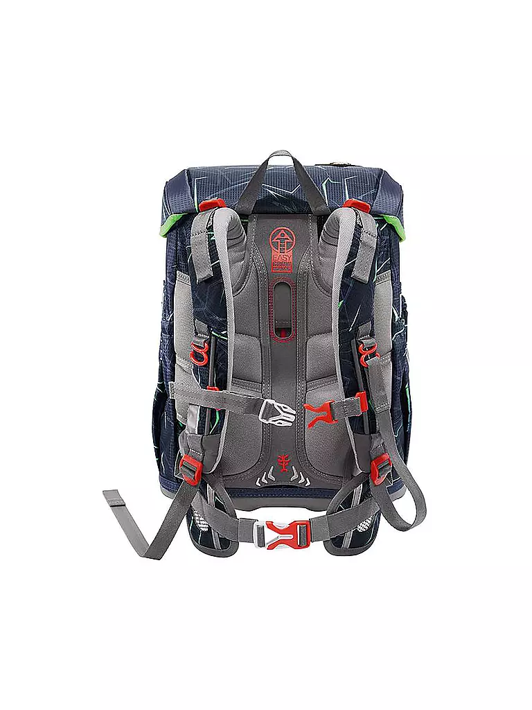 STEP BY STEP | Set di zaini scolastici 5 pz. CLOUD Ninja Kimo | Nero