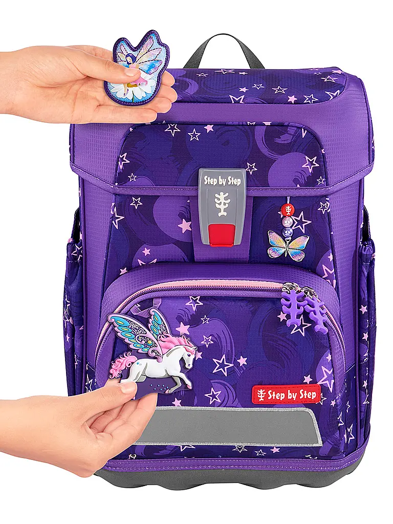 STEP BY STEP | Set di zaini scolastici 5 pz. CLOUD Pegasus Liv |