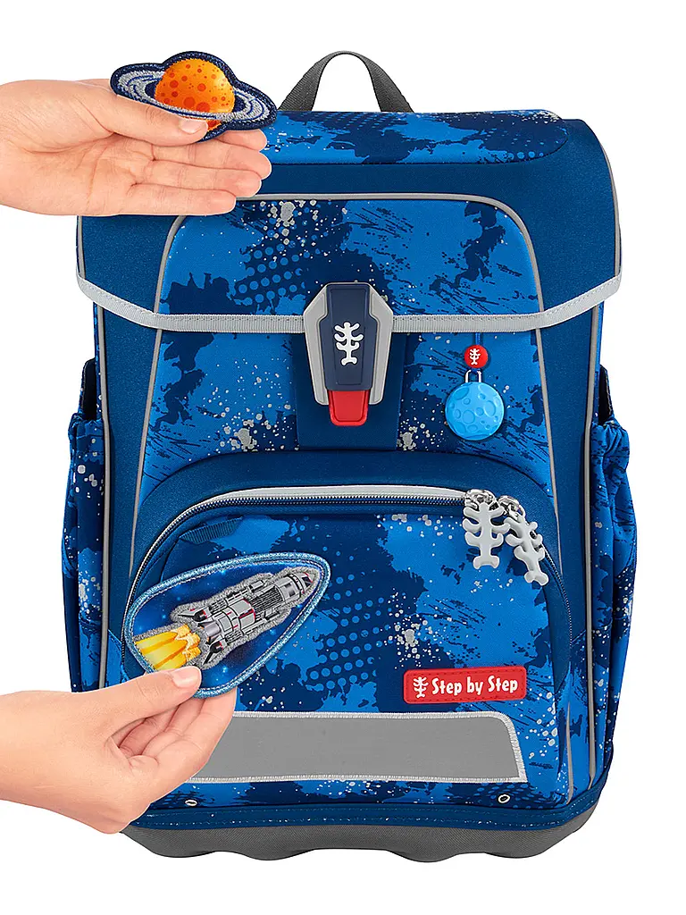 STEP BY STEP | Set di zaini scolastici 5 pz. CLOUD REFLECT Rocket No | 