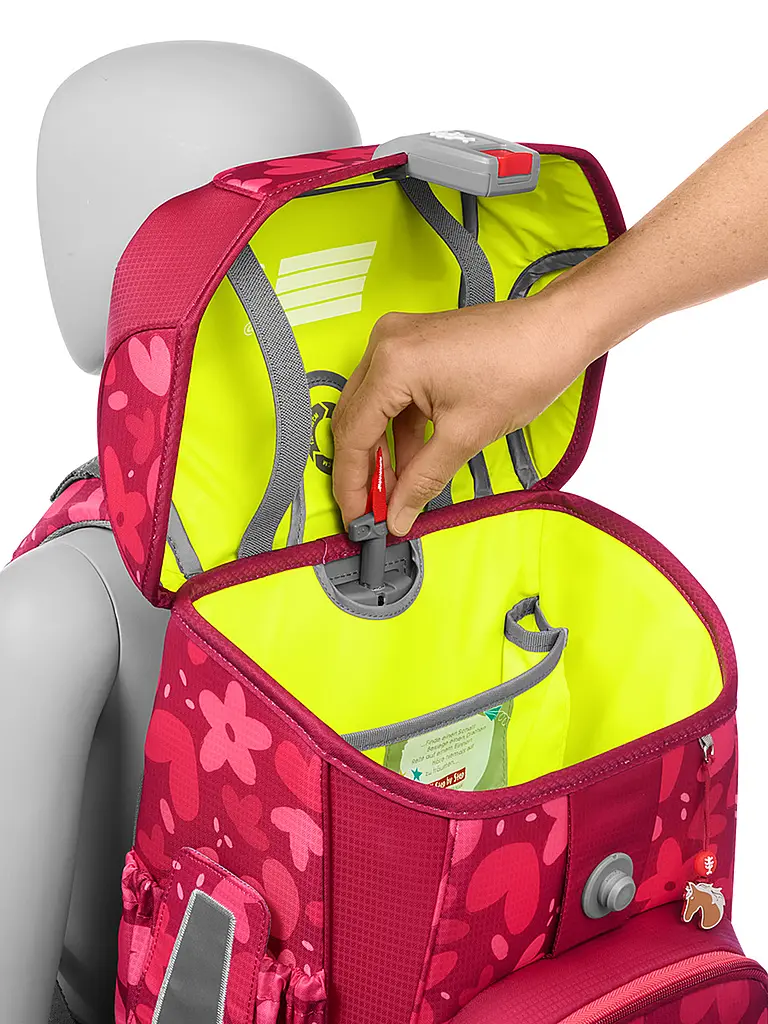 STEP BY STEP | Set di zaini scolastici 5 pz. CLOUD Wild Horse Nora | Rosso