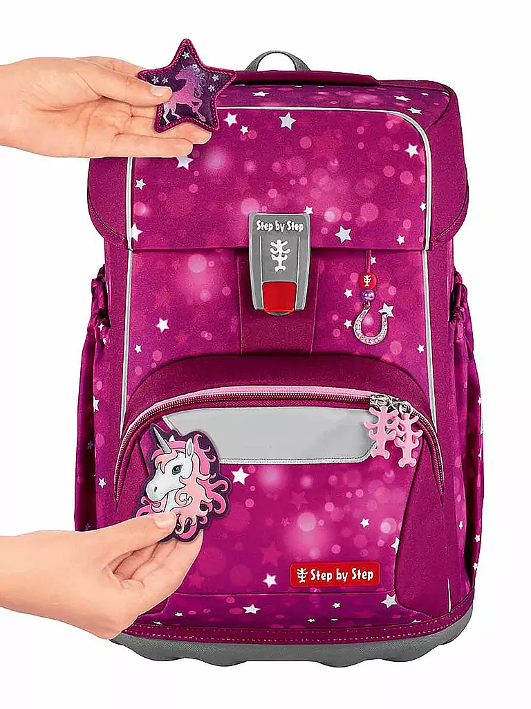 STEP BY STEP | Set di zaini scolastici 5 pz. GIANT Unicorn Nuala | 