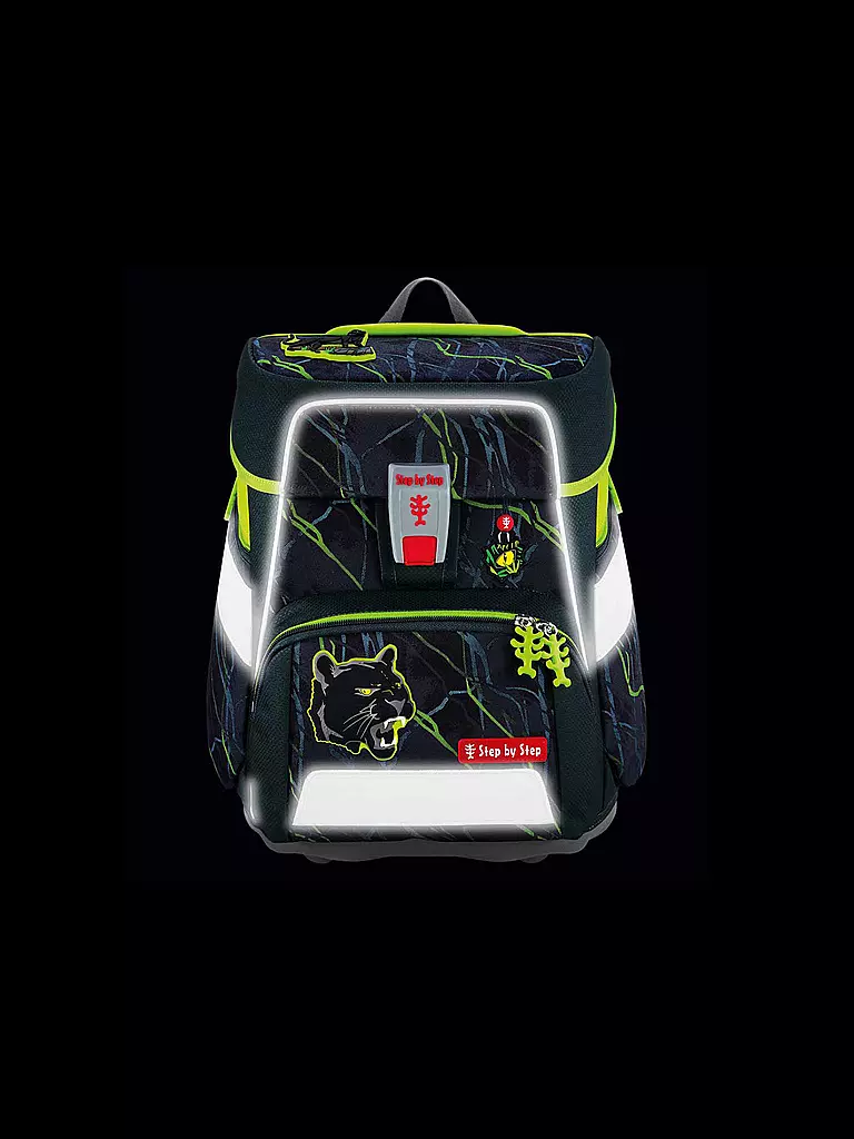 STEP BY STEP | Set di zaini scolastici 5 pz. SPACE Danger Cat Chico | 