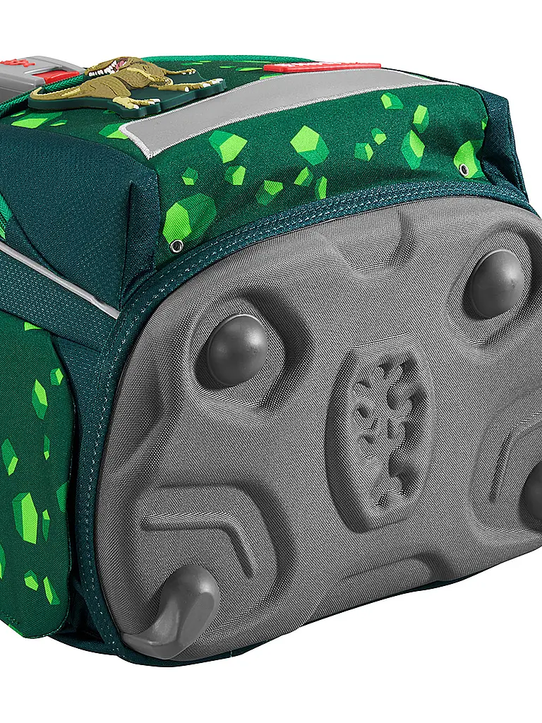 STEP BY STEP | Set di zaini scolastici 5 pz. SPACE Dino Targo | Verde scuro