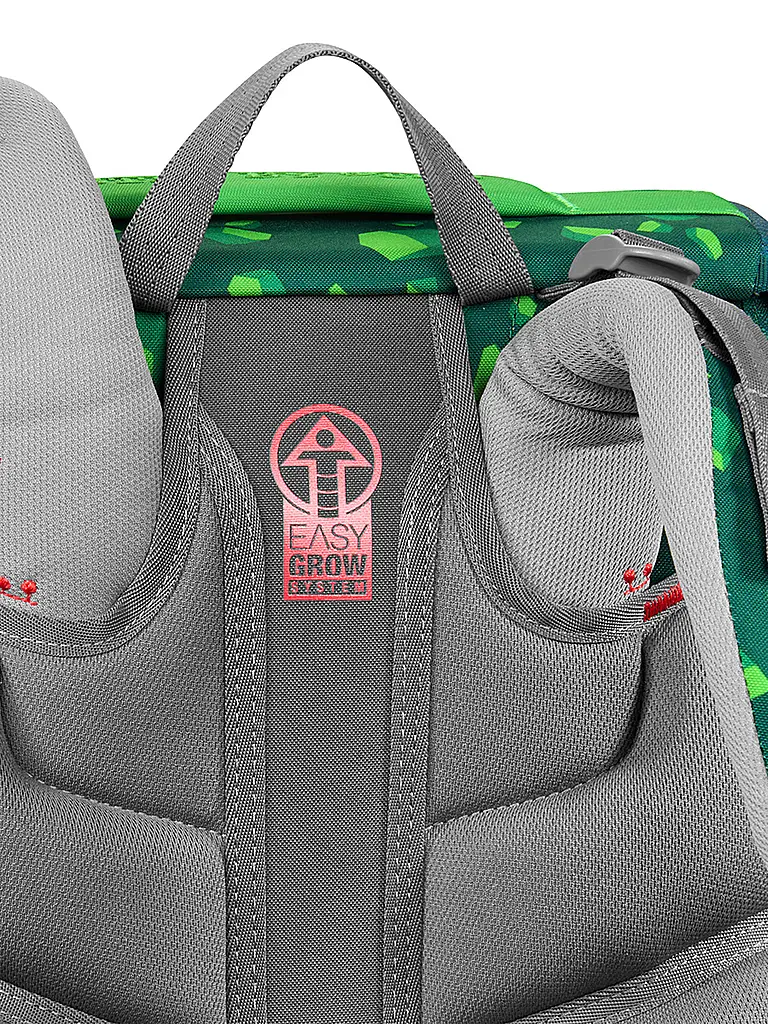 STEP BY STEP | Set di zaini scolastici 5 pz. SPACE Dino Targo | Verde scuro