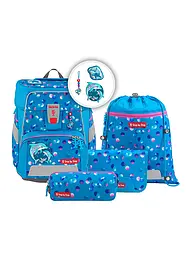 STEP BY STEP | Set di zaini scolastici 5 pz. SPACE Dolphin Finja | Blu
