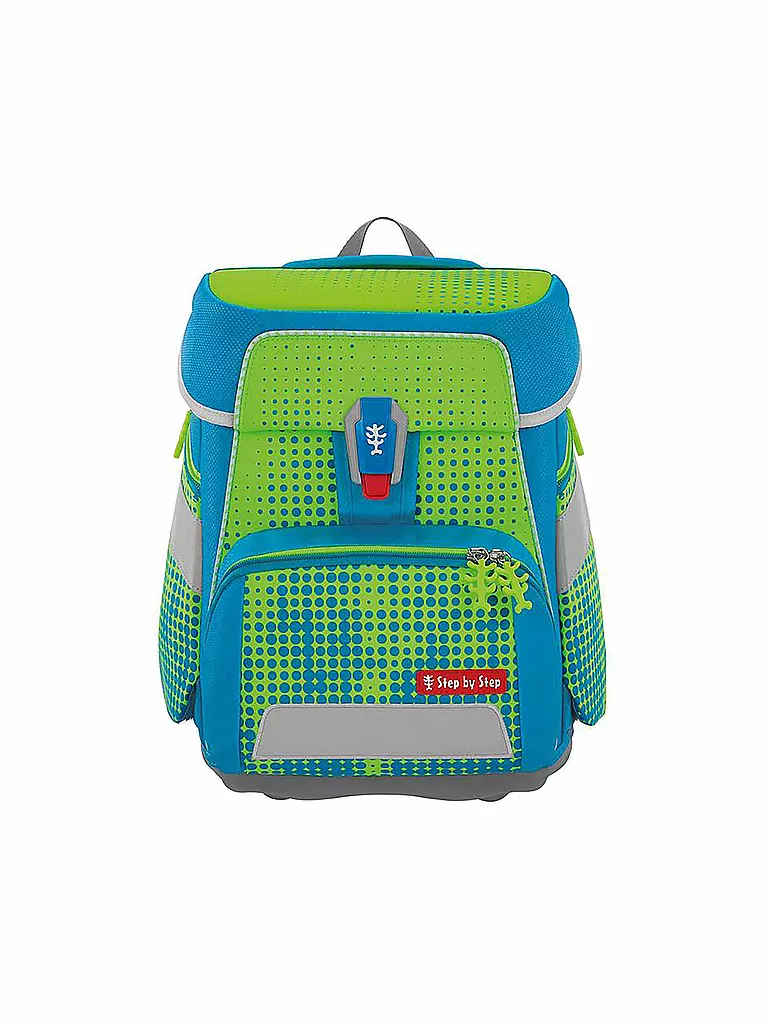 STEP BY STEP | Set di zaini scolastici 5 pz. SPACE Neon Race Chuck | Verde chiaro