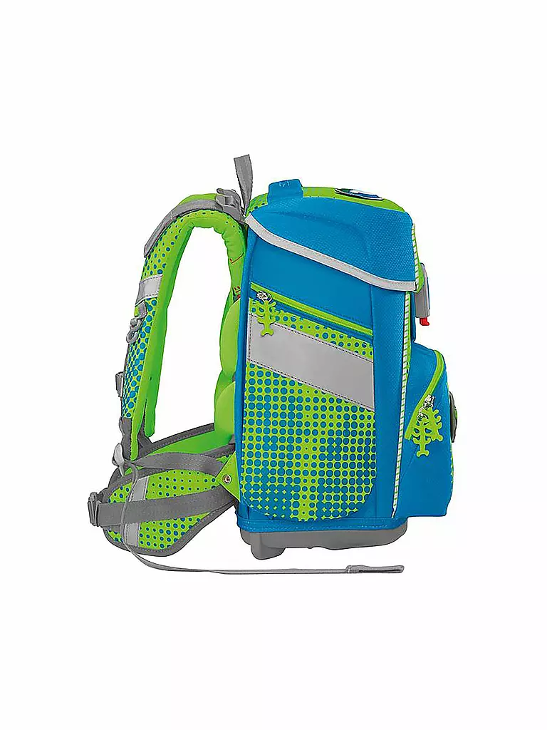 STEP BY STEP | Set di zaini scolastici 5 pz. SPACE Neon Race Chuck | 
