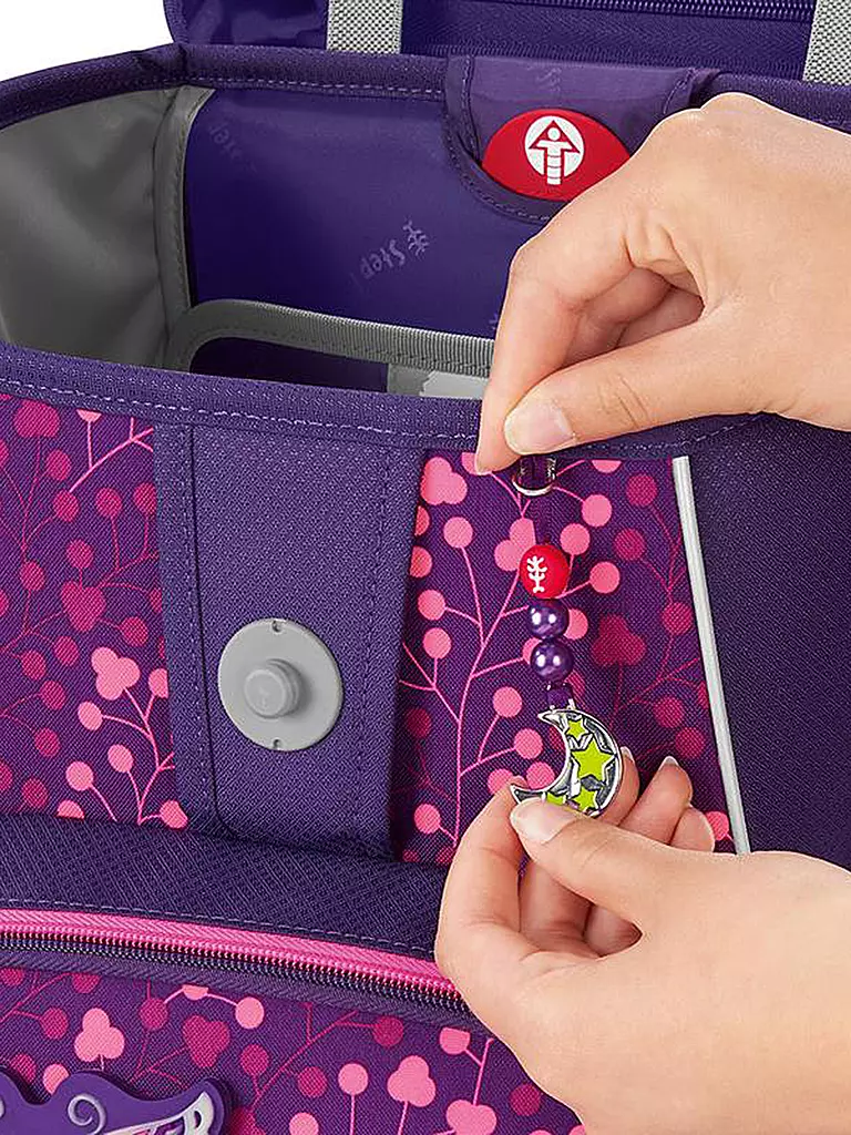 STEP BY STEP | Set di zaini scolastici 5 pz. SPACE Shine Butterfly Night Ina | Bacca