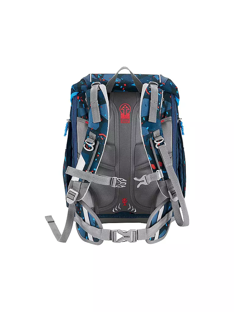 STEP BY STEP | Set di zaini scolastici 6 pz - 2in1 Plus Tractor Freddy | Nero