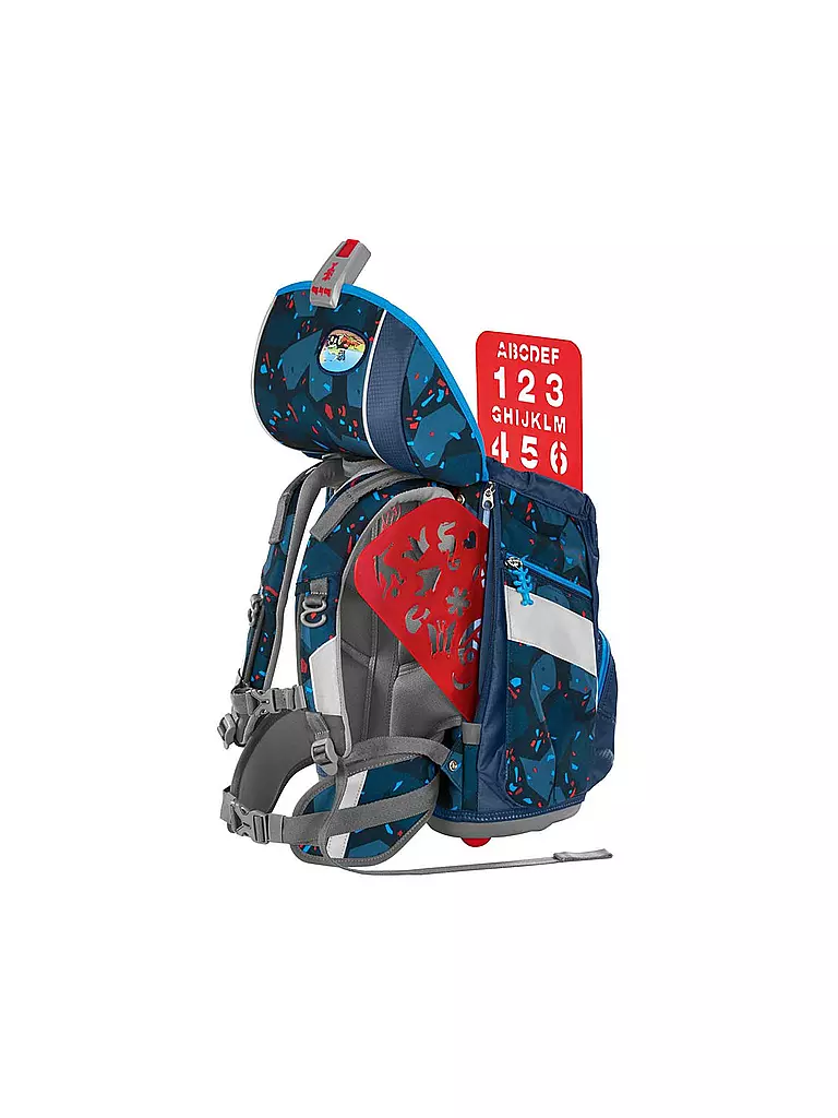 STEP BY STEP | Set di zaini scolastici 6 pz - 2in1 Plus Tractor Freddy | Nero