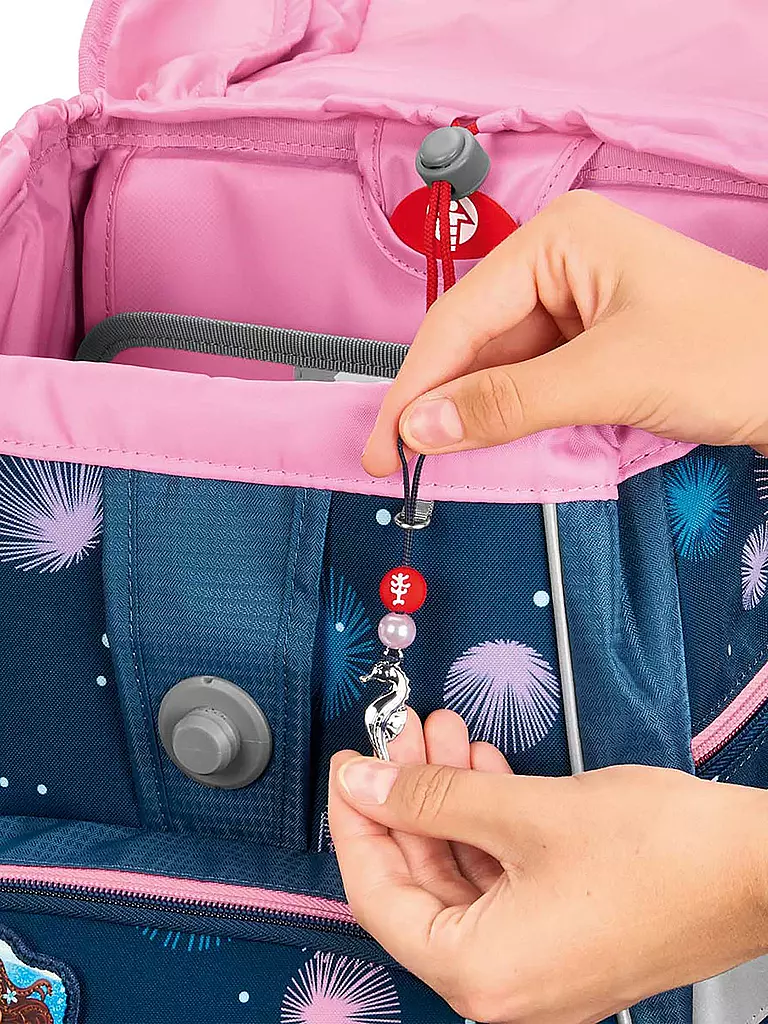 STEP BY STEP | Set di zaini scolastici 6 pz. - 2in1 Plus Mermaid Delia | Blu