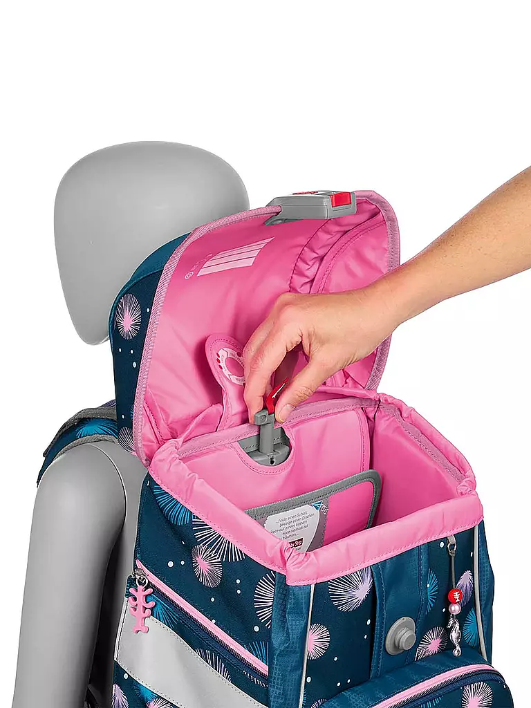 STEP BY STEP | Set di zaini scolastici 6 pz. - 2in1 Plus Mermaid Delia | Blu