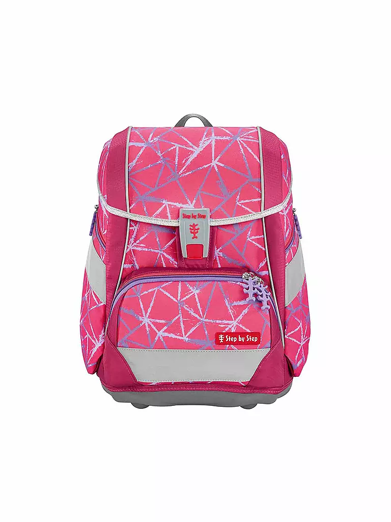STEP BY STEP | Set di zaini scolastici 6 pz. - 2in1 Plus Star Stella | Fucsia