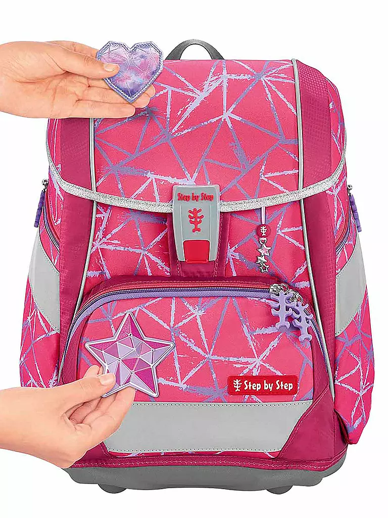 STEP BY STEP | Set di zaini scolastici 6 pz. - 2in1 Plus Star Stella | 