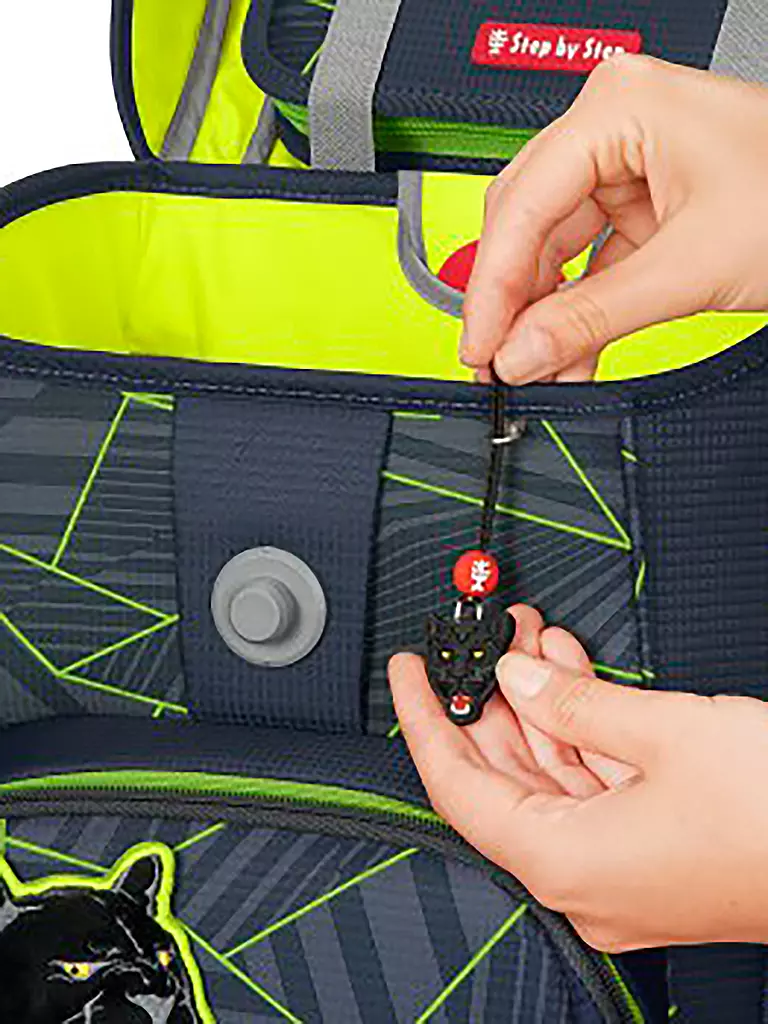 STEP BY STEP | Set di zaini scolastici Cloud 5 pz Cat Chiko | Nero