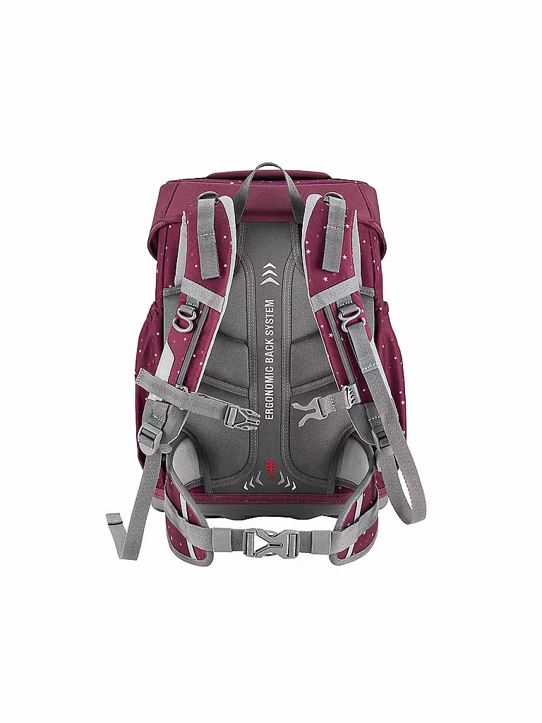 STEP BY STEP | Set di zaini scolastici da 4 pezzi BASIS Berry Stars | Bacca