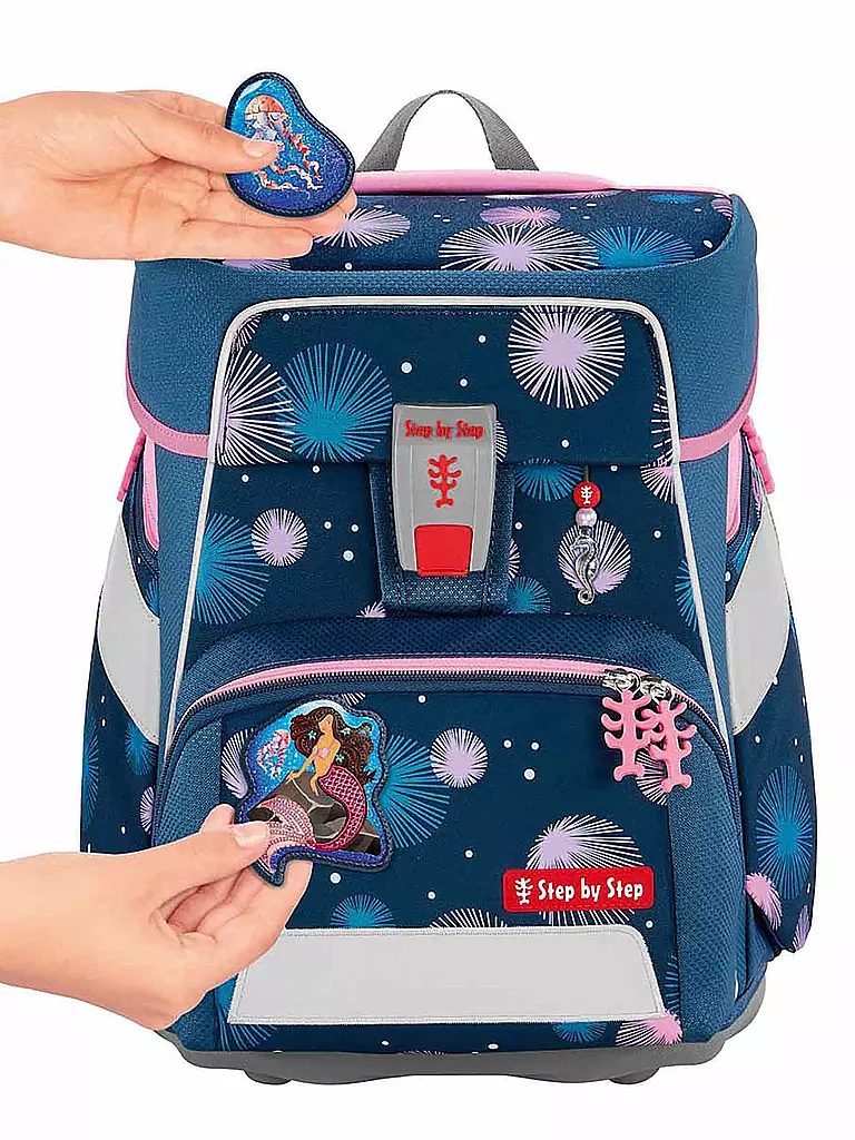 STEP BY STEP | Set di zaini scolastici da 5 pezzi - Space Mermaid Delia | 