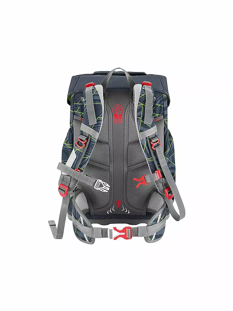 STEP BY STEP | Set di zaini scolastici da 5 pezzi GIANT Dark Cat Chiko | Nero