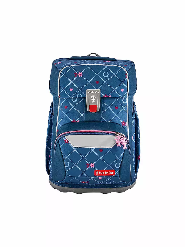STEP BY STEP | Set di zaini scolastici da 5 pezzi GIANT Horse Lima | Blu