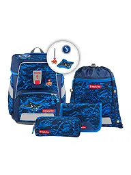 STEP BY STEP | Set di zaini scolastici da 5 pezzi SPACE Manta Rio | Blu scuro