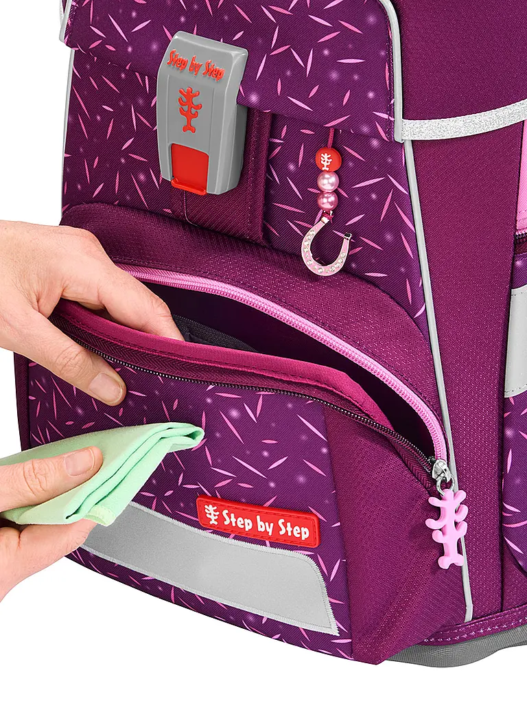 STEP BY STEP | Set di zaini scolastici da 5 pezzi SPACE Pretty Unicorn | 