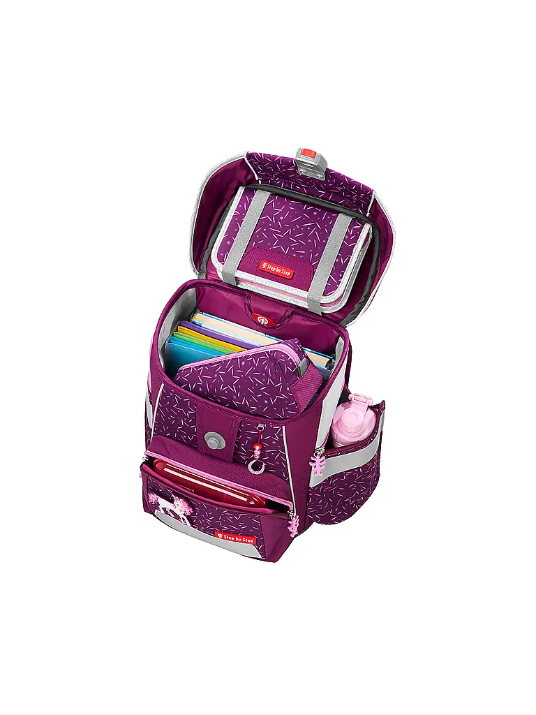 STEP BY STEP | Set di zaini scolastici da 5 pezzi SPACE Pretty Unicorn | 