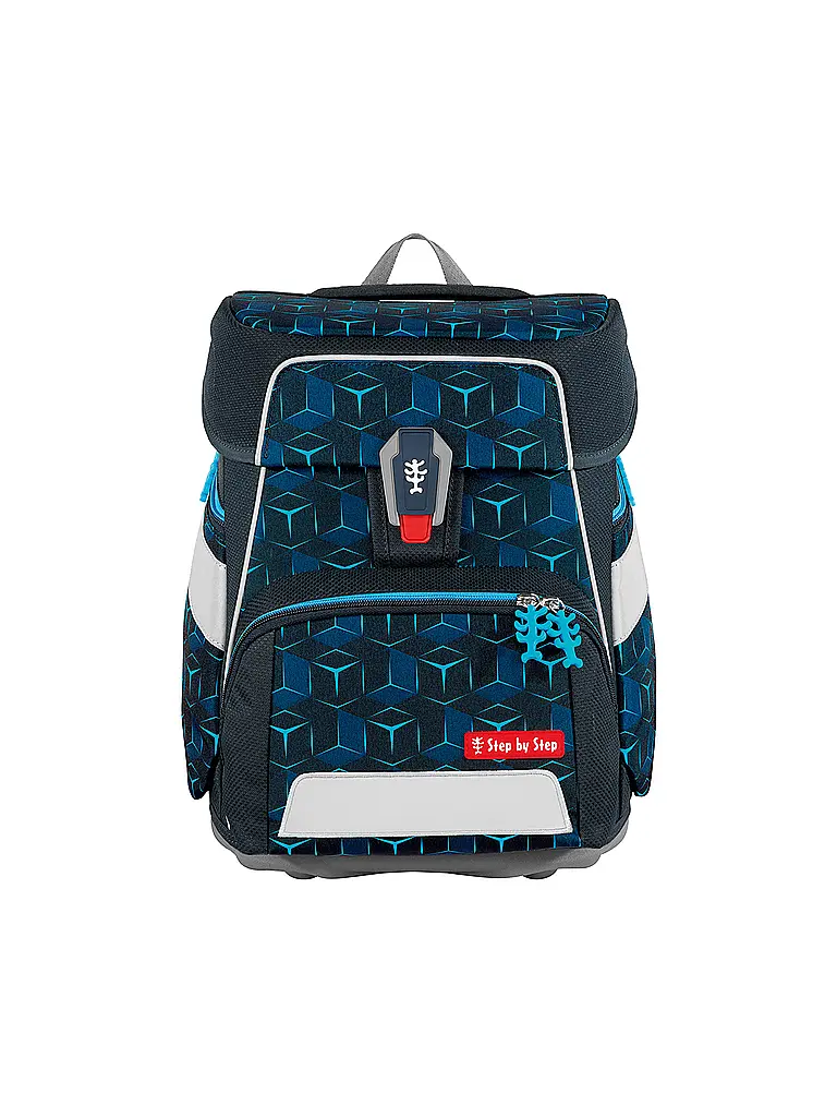 STEP BY STEP | Set di zaini scolastici da 5 pezzi SPACE Shine Shark Dexte | Nero