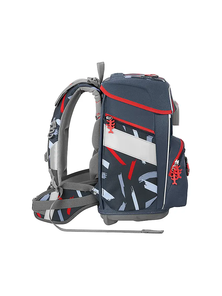 STEP BY STEP | Set di zaini scolastici da 5 pezzi SPACE Sports Car Mick | Nero