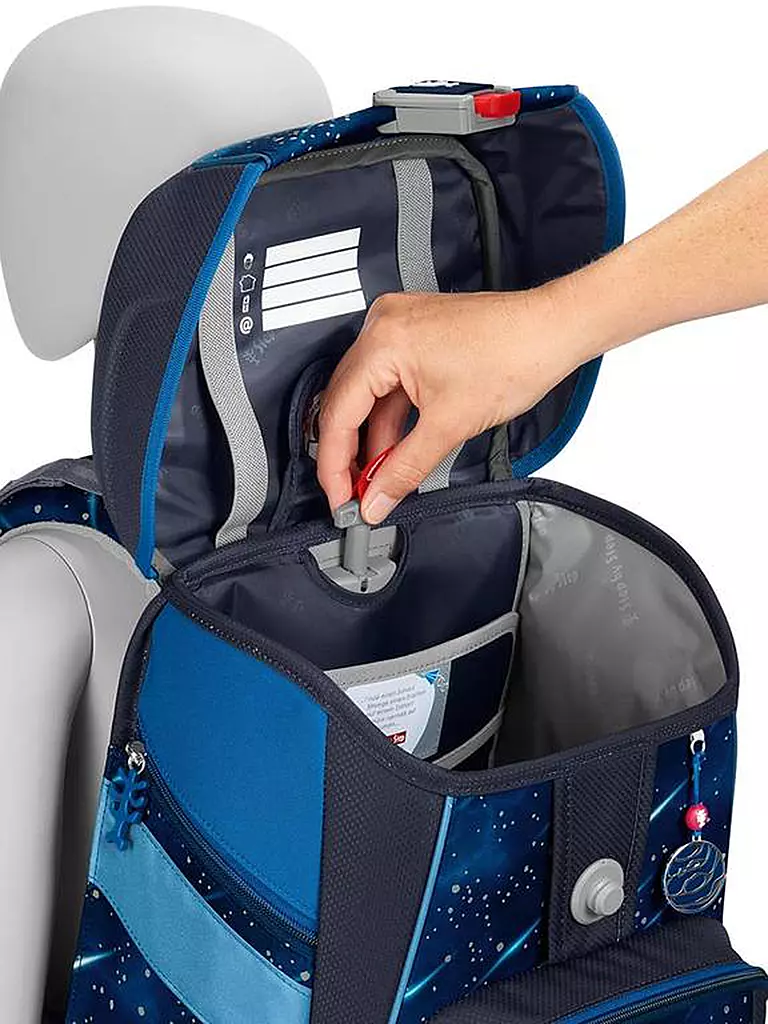 STEP BY STEP | Set di zaini scolastici da 5 pezzi Star Shuttle Elio | Blu scuro