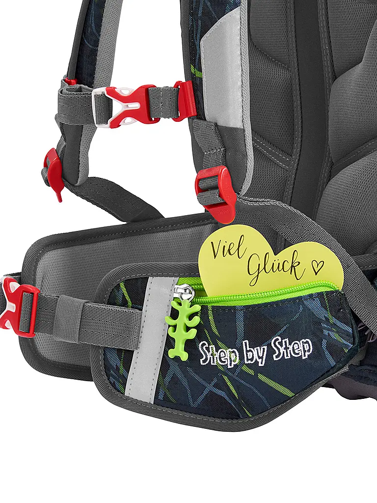 STEP BY STEP | Set di zaini scolastici FIT 5 pz. Danger Cat Chiko | 