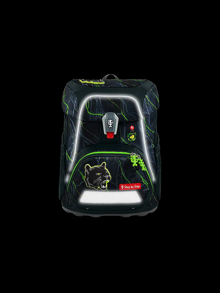 STEP BY STEP | Set di zaini scolastici FIT 5 pz. Danger Cat Chiko | 