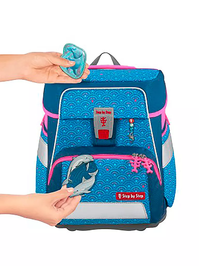 STEP BY STEP | Set di zaini scolastici Space 5 pz | Turchese