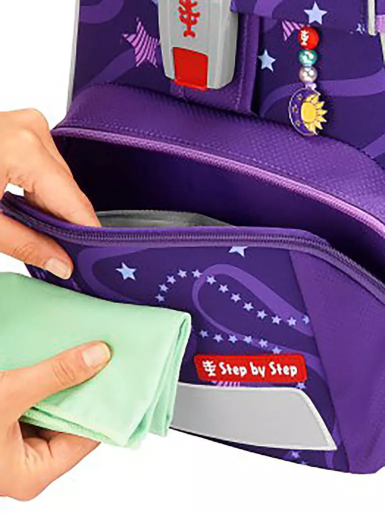 STEP BY STEP | Set di zaini scolastici Space 5 pz. | Lilla