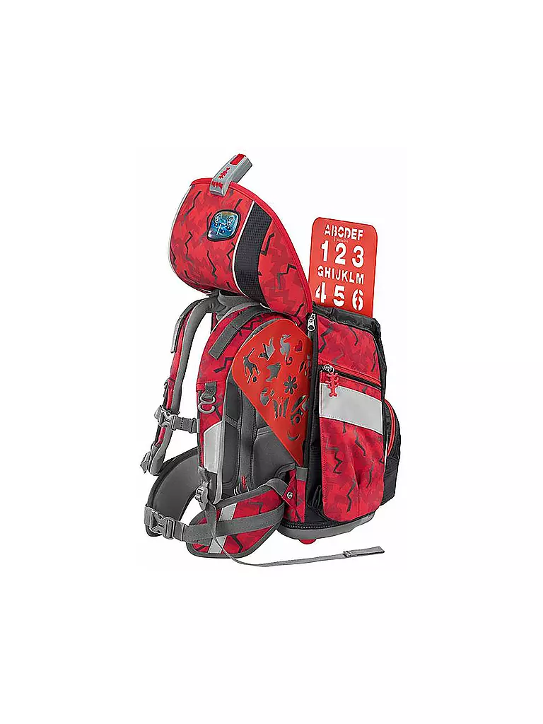 STEP BY STEP | Set di zaino scolastico 2in1 Plus Monster Trucker Rocky |