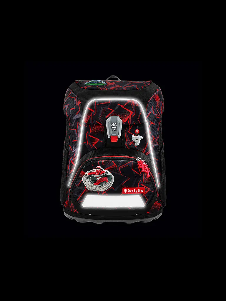 STEP BY STEP | Set di zaino scolastico FIT 5 pz. Ninja Yuma | 