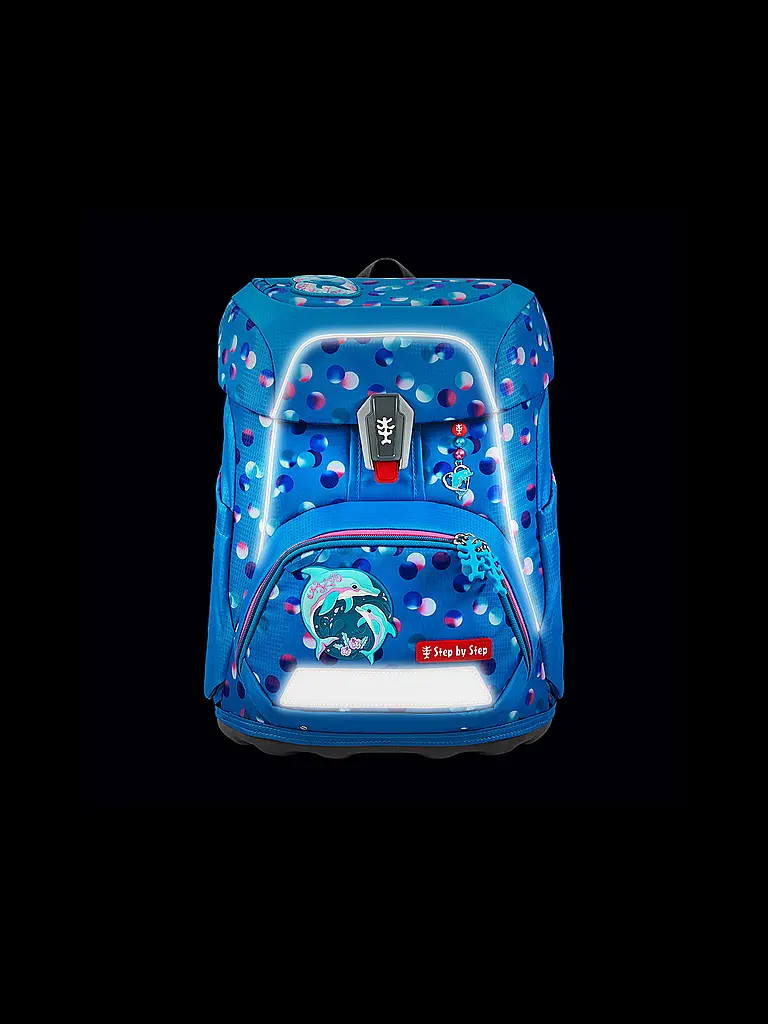 STEP BY STEP | Set di zaino scolastico FIT Dolphin Finja | 