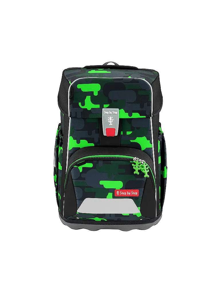 STEP BY STEP | Set zaino scolastico GIANT 5 pz. Black Cat Chiko | Nero