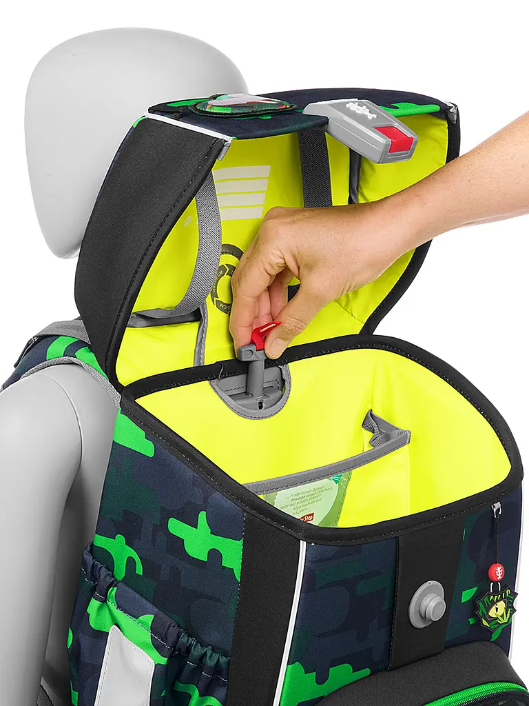 STEP BY STEP | Set zaino scolastico GIANT 5 pz. Black Cat Chiko | Nero