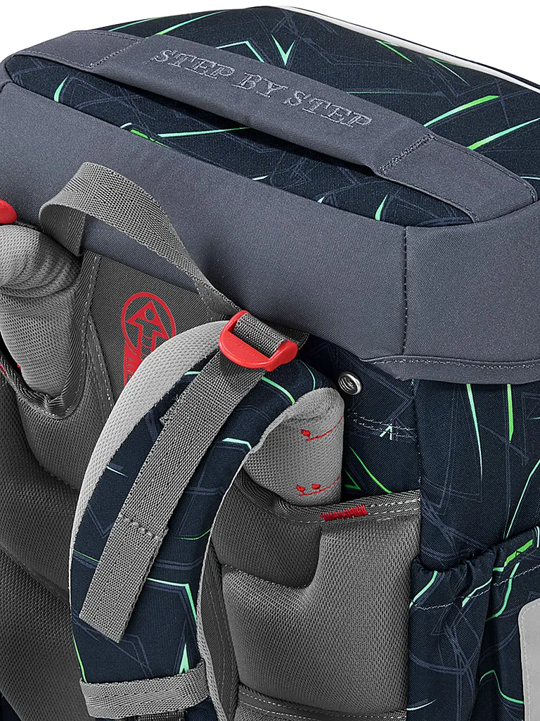 STEP BY STEP | Set zaino scolastico GIANT 5 pz. Ninja Kimo | Nero