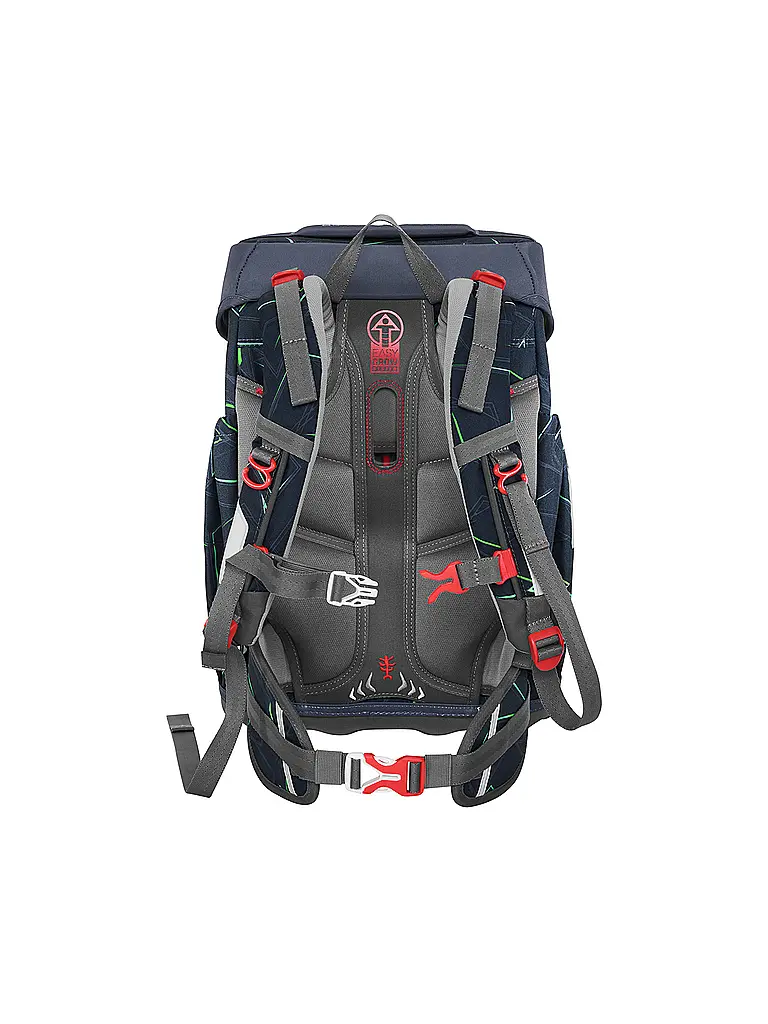 STEP BY STEP | Set zaino scolastico GIANT 5 pz. Ninja Kimo | Nero