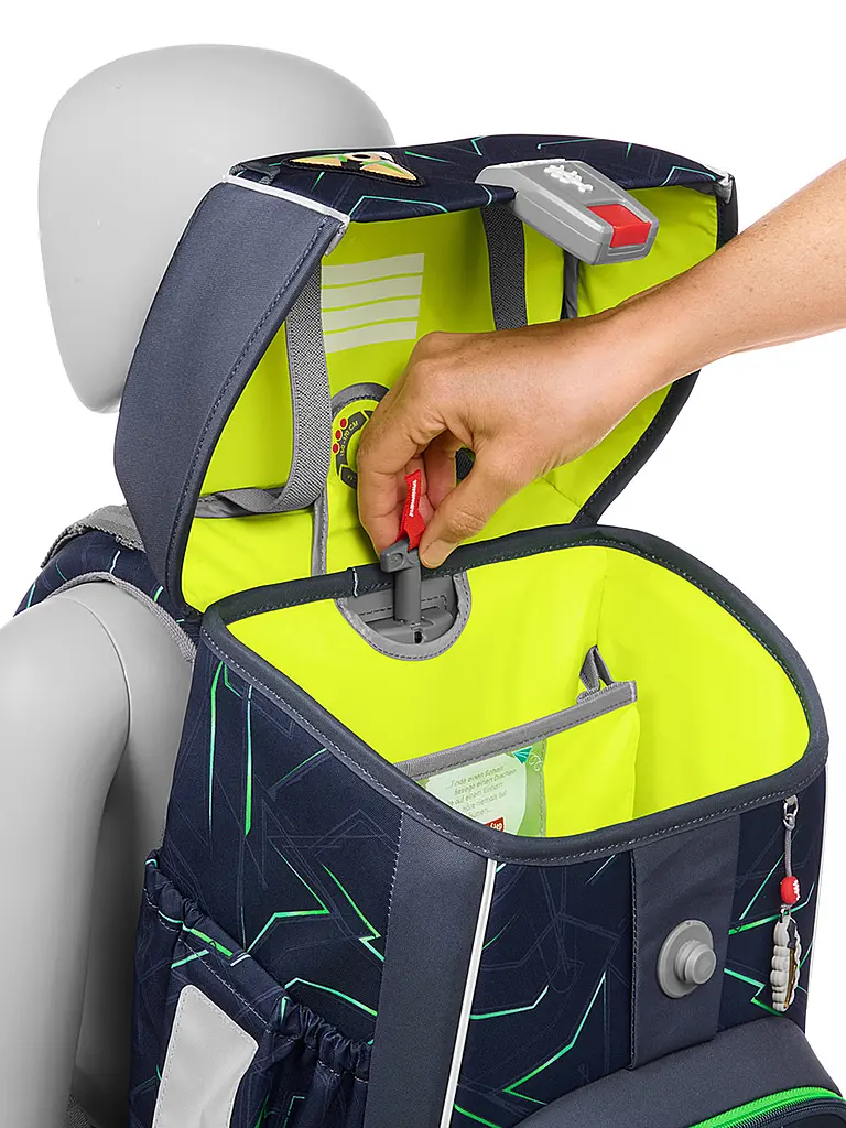 STEP BY STEP | Set zaino scolastico GIANT 5 pz. Ninja Kimo | Nero