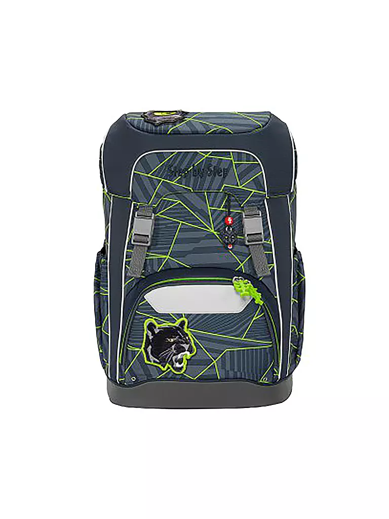 STEP BY STEP | Set zaino scolastico GIANT Dark Cat Chiko | Nero