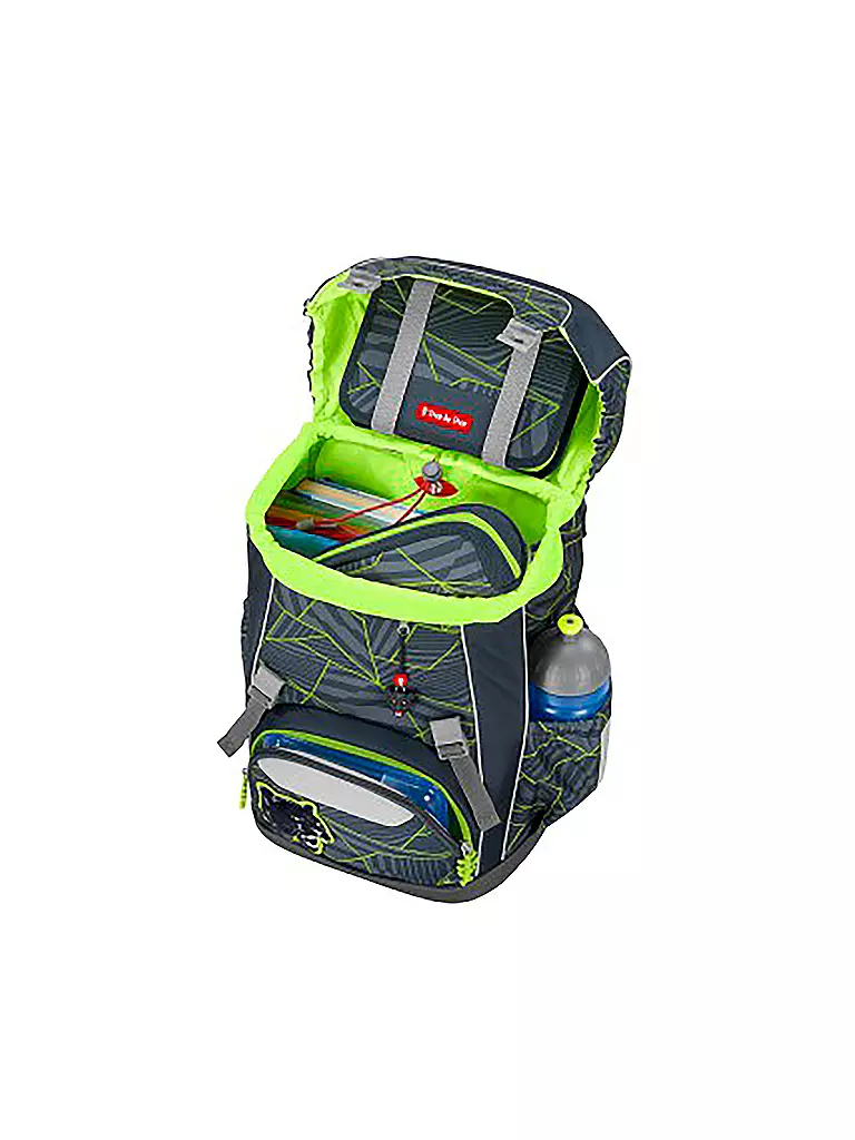 STEP BY STEP | Set zaino scolastico GIANT Dark Cat Chiko | Nero