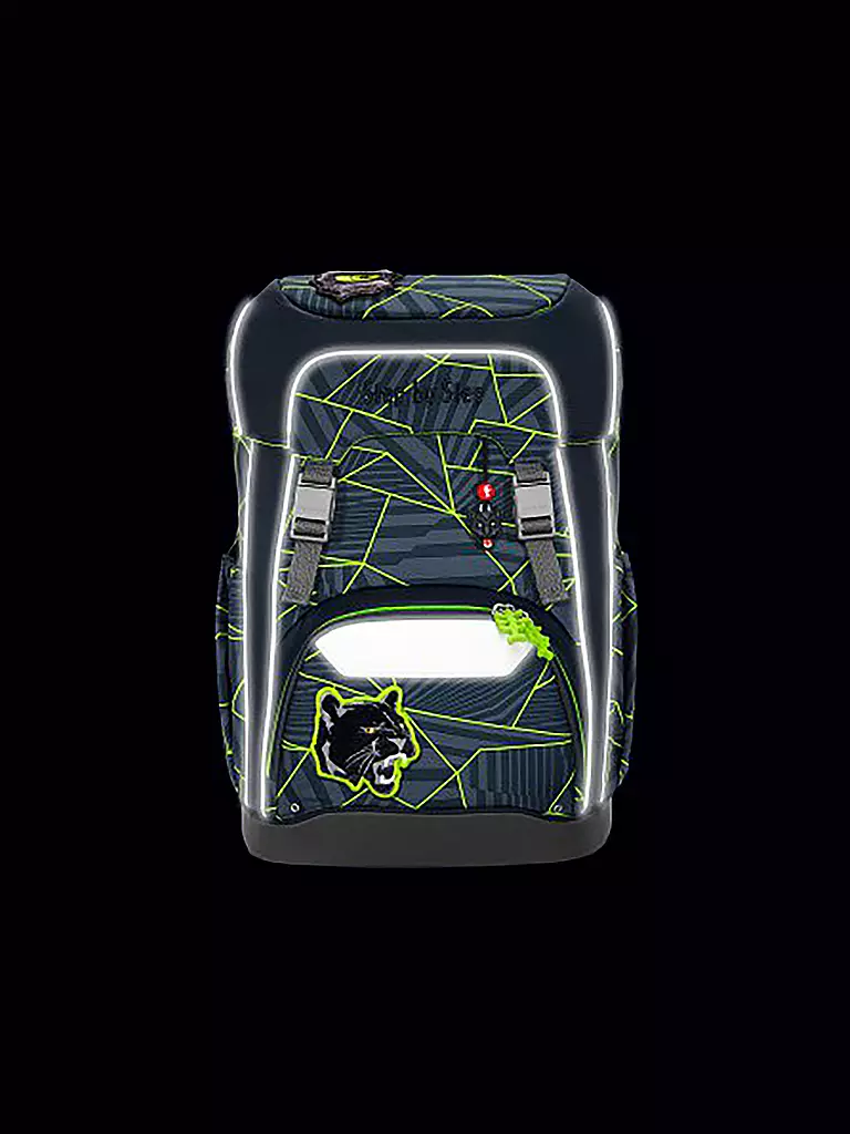 STEP BY STEP | Set zaino scolastico GIANT Dark Cat Chiko | Nero