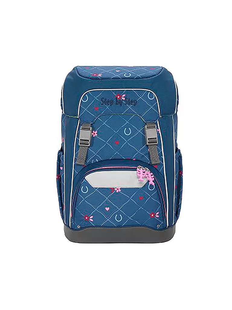 STEP BY STEP | Set zaino scuola GIANT Horse Lima | Blu scuro