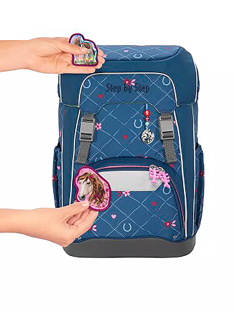 STEP BY STEP | Set zaino scuola GIANT Horse Lima | 