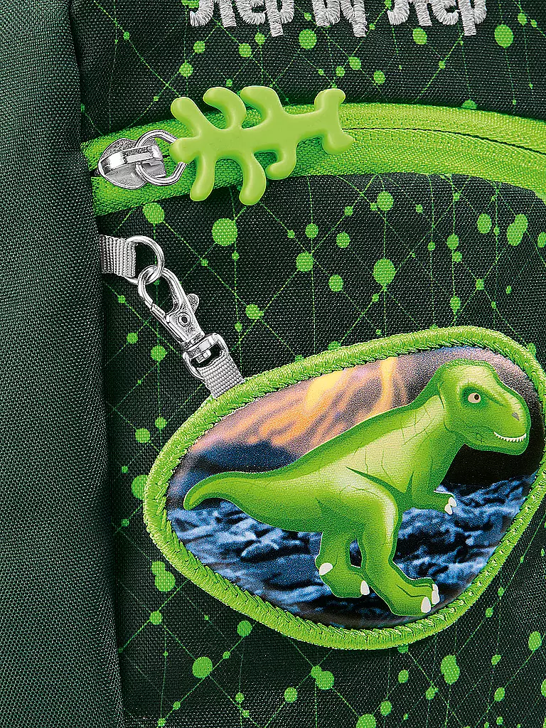 STEP BY STEP | Zaino per bambini - Kiga Mini Dino Nilo | Verde