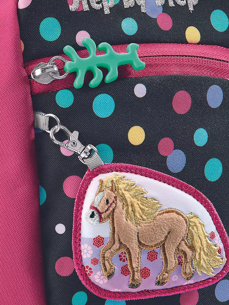 STEP BY STEP | Zaino per bambini - Kiga Mini Pony Lotta | Fucsia