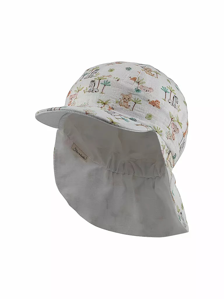 STERNTALER | Cappellino con visiera reversibile per neonato | Bianco