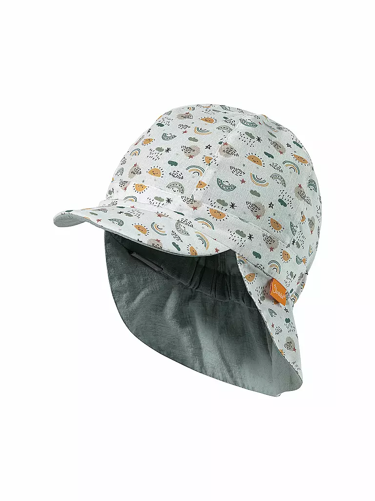 STERNTALER | Cappellino con visiera reversibile per neonato | Bianco